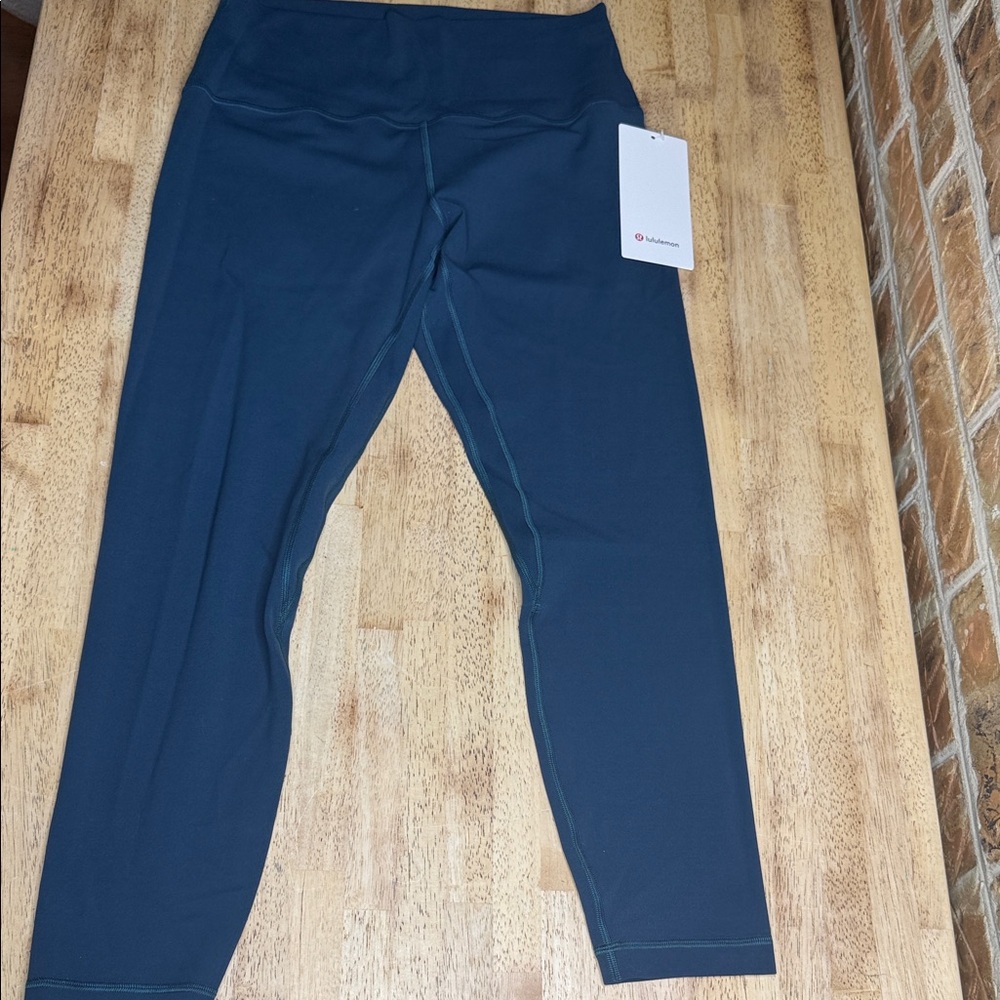 Lululemon Athletica Indochino Blue Leggings